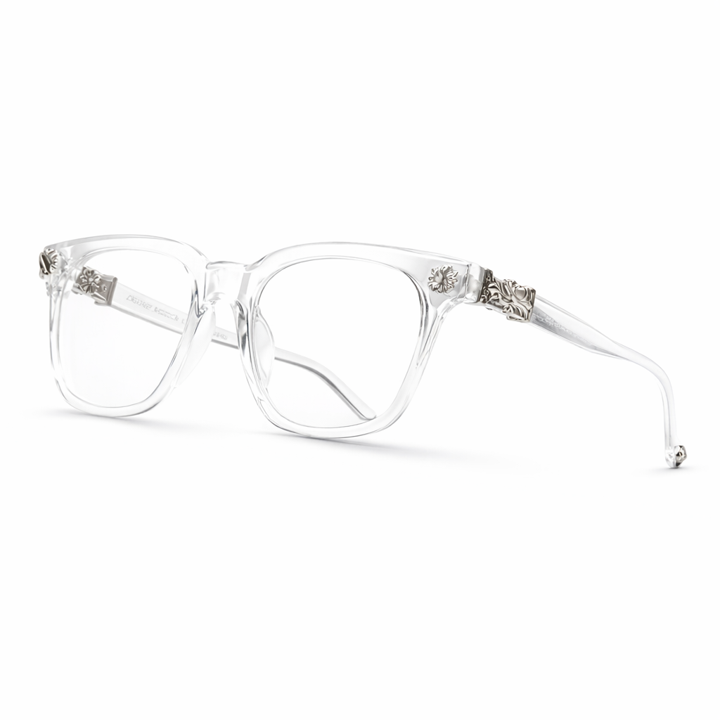 Velouré Clear Frames – Silver Edition